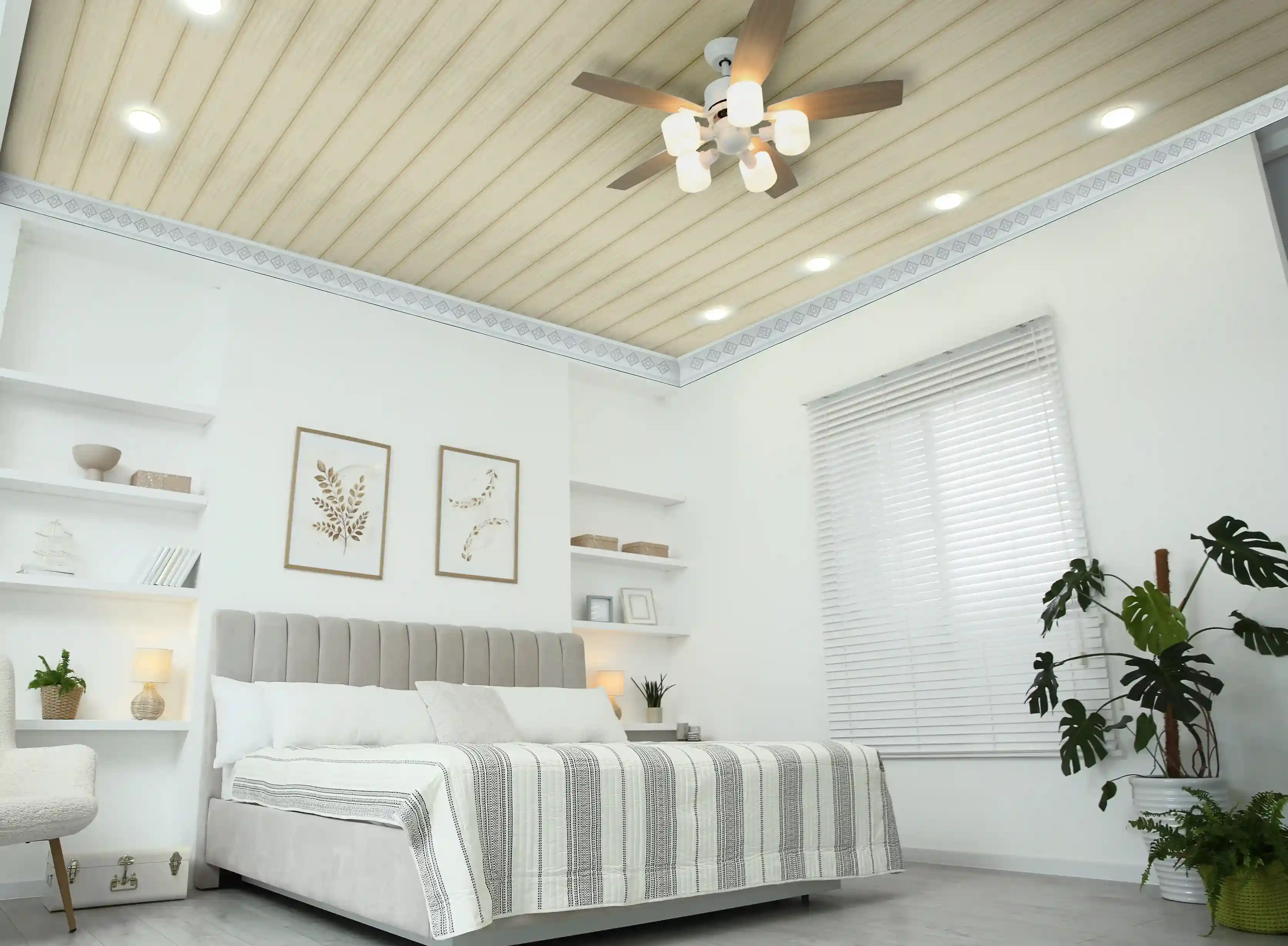 Inspirasi mix and match motif plafon PVC ULTRA Series JAVAFON untuk interior rumah modern dan personal